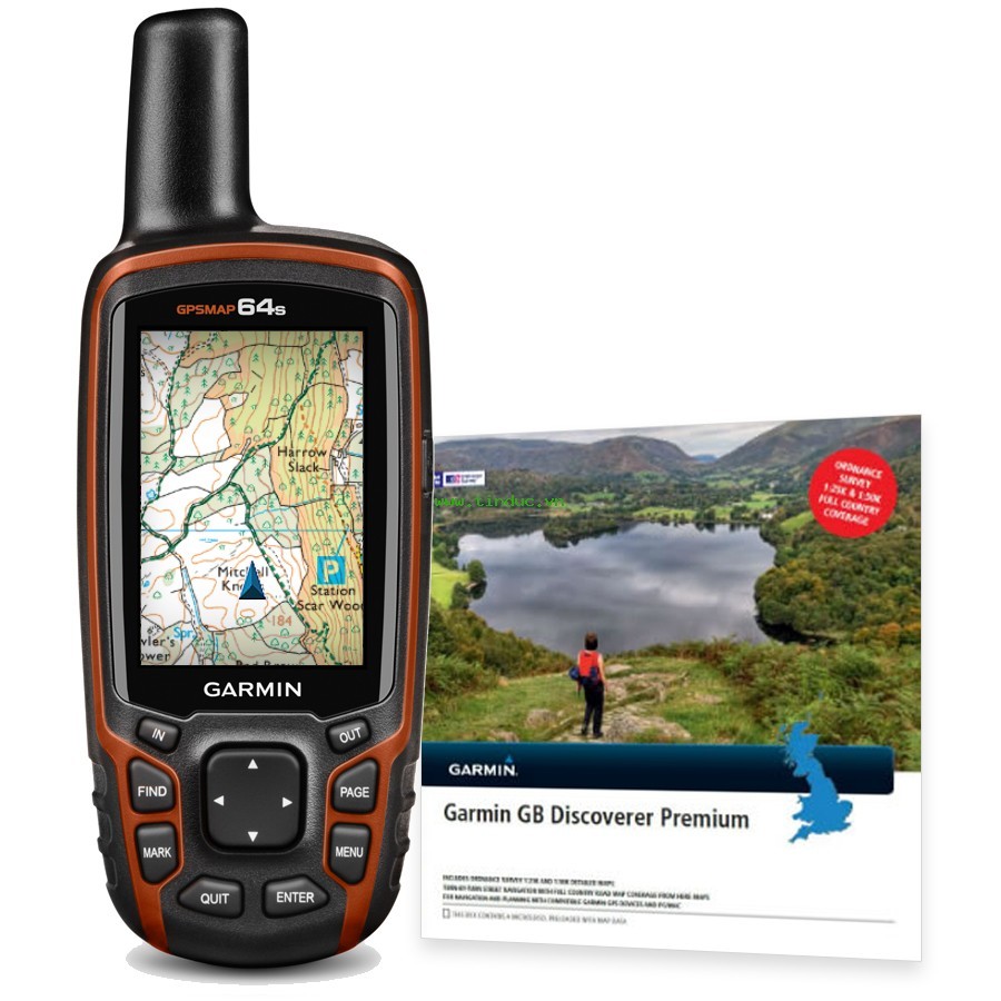 Chọn máy định vị vệ tinh Garmin GPSMAP64S cho công việc