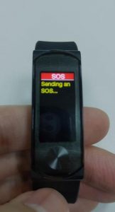 Bật chức năng chăm sóc khẩn cấp SOS trên đồng hồ thông minh QBAND