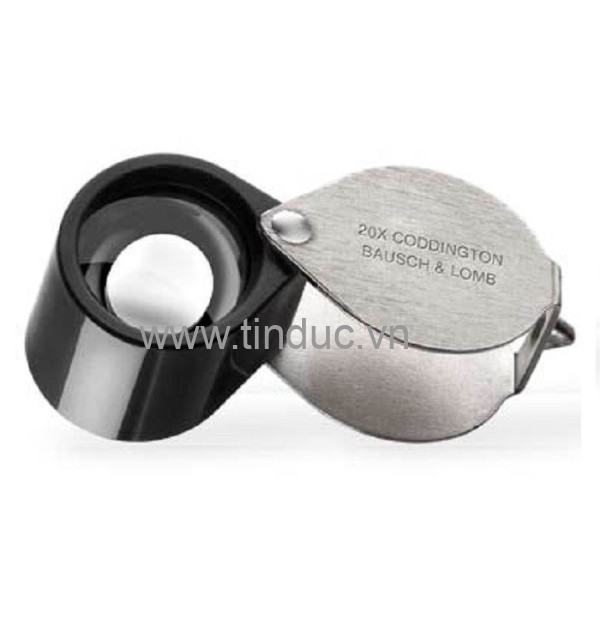 Kính lúp cầm tay Bausch & Lomb 20x (sản xuất tại Mỹ)