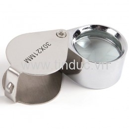 Kính lúp cầm tay mạ Chrome 30x 