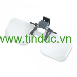 Kính lúp kẹp mắt kính sửa chữa, soi đồng hồ Carson OD-14 Clip&Flip 2x ((+4 Điốp) (Hãng Carson - Mỹ)