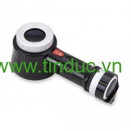 Kính lúp cầm tay Carson MeasureLoupe™CP-45 (11.5x) (có đèn cực tím UV / đèn Led) (Hãng Carson - Mỹ)