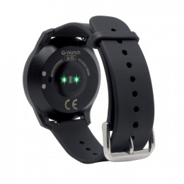 Dây thay thế cho đồng hồ thông minh QWatch Q90 (made in Taiwan) - màu Đen