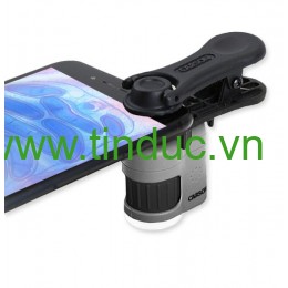Kính hiển vi bỏ túi kèm kẹp điện thoại Carson MM-380  (20x, có đèn Led, đèn UV soi tiền) (Hãng Carson - Mỹ)