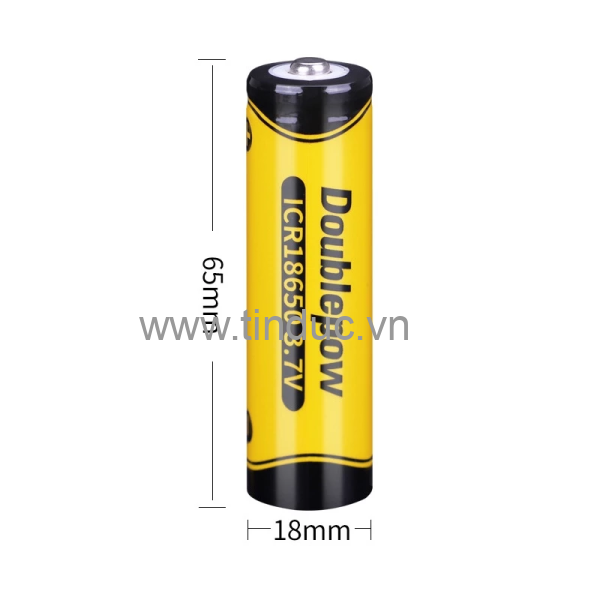 Pin sạc 3.7V 18650 1200mAh cho đèn pin Terino