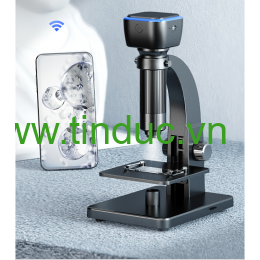 Kính hiển vi không dây kỹ thuật số ống kính kép Terino-WF2000X  (Wifi, Phóng đại 500x-2000x)- Hàng chính hãng