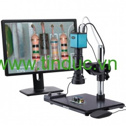 Kính hiển vi kỹ thuật số AmScope H800-96S-AF1 HDMI tự động lấy nét (Phóng đại 0.7x-5x) (Hãng AmScope - Mỹ)