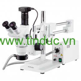 Kính hiển vi Amscope phóng đại 2x-225x kèm Camera 20MP tốc độ cao (Hãng AmScope - Mỹ)