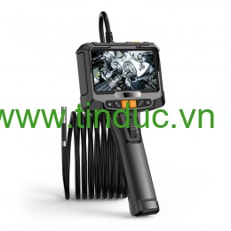 Thiết bị camera soi khe hẹp cao cấp Terino HDS10 (Dây 2 mét, xoay 360 độ, màn hình 5.0 inch IPS, đường kính đầu dò 8.5mm, Camera nội soi công nghiệp) - Hàng chính hãng
