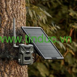 Máy bẫy ảnh Spypoint FLEX tích hợp tấm pin nămg lượng mặt trời (truyền hình ảnh, Video qua mạng 4G) (Hãng Spypoint - Canada)