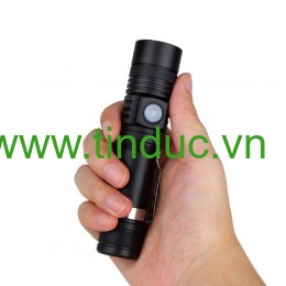 Đèn pin sạc cầm tay chống nước TERINO T518 - Hàng chính hãng