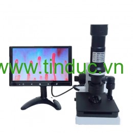 Kính hiển vi phân tích, soi mạch máu cao cấp Terino TX-10 (10X-800X, LCD 8 inch) - Hàng chính hãng