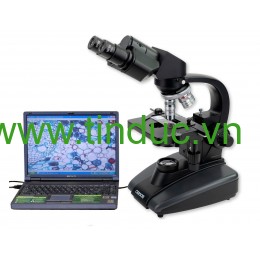 Kính hiển vi hai mắt cao cấp soi tinh trùng, vi khuẩn, tế bào Carson MS-170 (40-1600X) kèm Camera 5.1 MP (Hãng Carson - Mỹ)