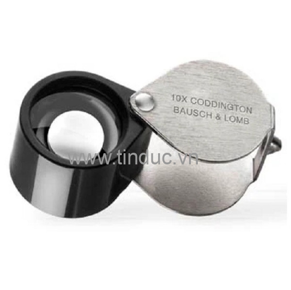 Kính lúp cầm tay Bausch & Lomb 10x - xem kim cương, đá quý (sản xuất tại Mỹ)