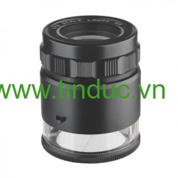 Kính lúp cầm tay có thước đo Terino MG-75A (10x, đèn led, kèm pin sạc) - Hàng chính hãng
