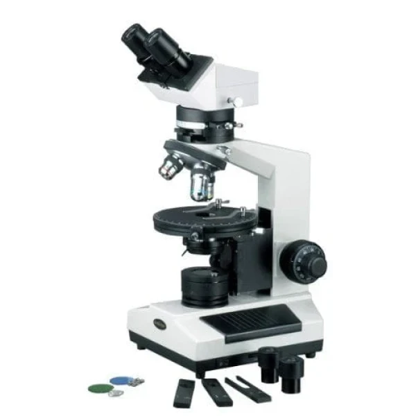 Kính hiển vi hai mắt phân cực AmScope PZ200 (phóng đại 40X–800X)-Hàng chính hãng