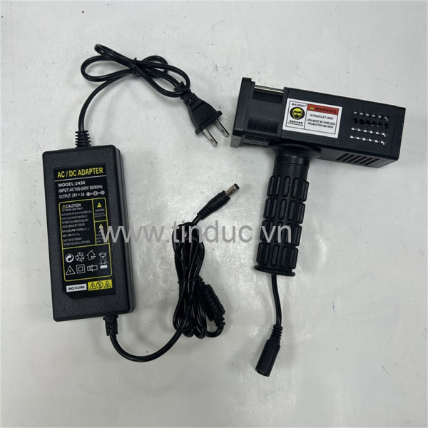 Đèn UV công nghiệp cầm tay công suất cao Terino D58W-UV (58W, 395nm) – Hàng chính hãng