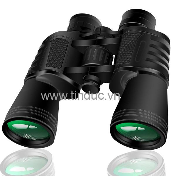 Ống nhòm hai mắt Terino BN-2050 (20x50mm, lăng kính BAK4, chống nước, quan sát xa, hỗ trợ nhìn đêm) phù hợp cho ngắm chim, săn bắn, du lịch & sự kiện trong điều kiện ánh sáng yếu - Hàng chính hãng