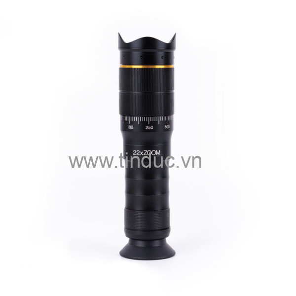 Ống kính điện thoại Terino MZ-0822, ống nhòm đơn viễn vọng zoom 22X, độ nét cao, kèm chân giá đỡ - Hàng chính hãng