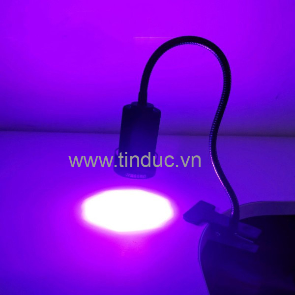 Đèn tia UV gắn bàn dùng cho công nghiệp Terino H598-UV(395nm, 18W, sấy keo UV, gắn linh kiện, sửa chữa điện thoại) - Hàng chính hãng