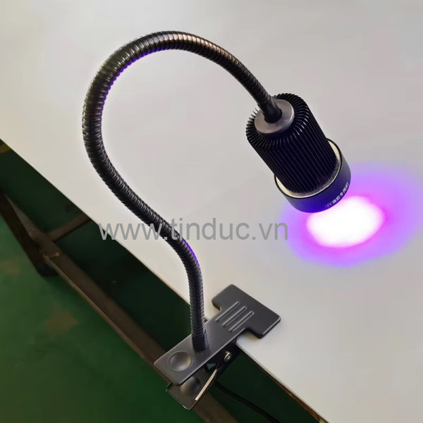 Đèn tia UV gắn bàn dùng cho công nghiệp Terino H598-UV (365nm, 18W, sấy keo UV, gắn linh kiện, sửa chữa điện thoại) - Hàng chính hãng