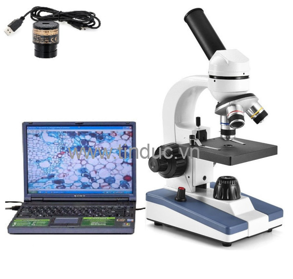Kính hiển vi sinh học soi tinh trùng, tế bào Terino XW-001 ( phóng đại 40x-800x ) kèm Camera - Hàng chính hãng