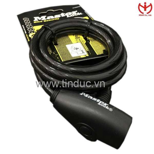 Khóa dây Master Lock 1.8m - 8126 EURDPRO (Hãng Master Lock) - Hàng chính hãng
