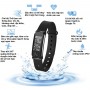 Vòng tay theo dõi sức khỏe, đo nhịp tim cao cấp Q-Band Q68HR New - Dây Đen (Sản xuất tại TAIWAN) 4
