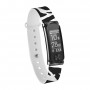 Vòng tay theo dõi sức khỏe, đo nhịp tim cao cấp Q-Band Q68HR New - Dây vằn đen trắng (Sản xuất tại TAIWAN) 4