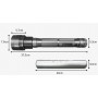 Đèn pin sạc tầm xa chống nước TERINO TP70  (LED)- Hàng chính hãng  5