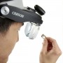 Kính lúp choàng đầu có đèn Carson MagniVisor CP-60 (1.5x, 2x, 2.5x, 3x) (Hãng Carson - Mỹ) 5