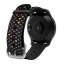 Đồng hồ thông minh theo dõi sức khỏe, đo nhịp tim cao cấp Q-Watch Q-90 (made in Taiwan) - Dây màu chấm bi 2