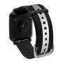 Đồng hồ thông minh theo dõi sức khỏe, đo nhịp tim cao cấp QWatch Q82 (Made in Taiwan) - Dây Đen Trắng 2