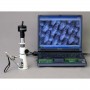 Kính hiển vi có thước đo Amscope H2510 phóng đại 20x-50x-100x kèm camera kết nối PC, đèn hỗ trợ - (Hãng AmScope Mỹ) 3