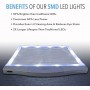Kính lúp đọc sách cỡ lớn Anti- Glare Led Magnipros 1815 (5x, có đèn led) (Hãng MagniPros- Mỹ) 9