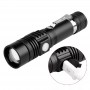 Đèn pin sạc cầm tay chống nước TERINO T518 - Hàng chính hãng 3