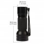 Đèn pin cầm tay tia UV kiểm tra tiền Terino UV-C1821 - Hàng chính hãng 4