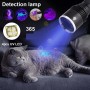 Đèn pin sạc cầm tay tia cực tím (UV) cao cấp Terino D113-UV (365nm, 20W)- Hàng chính hãng 4