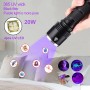 Đèn pin sạc cầm tay tia cực tím (UV) cao cấp Terino D113-UV (365nm, 20W)- Hàng chính hãng 6