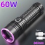 Đèn pin sạc cầm tay tia cực tím (UV) cao cấp Terino D3000-UV  (365nm, 60W)- Hàng chính hãng 4