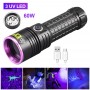 Đèn pin sạc cầm tay tia cực tím (UV) cao cấp Terino D3000-UV  (365nm, 60W)- Hàng chính hãng 2