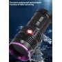 Đèn pin sạc cầm tay tia cực tím (UV) cao cấp Terino D6000-UV (365nm, 120W)- Hàng chính hãng 9