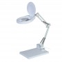 Kính lúp để bàn có đèn TERINO DE-78W (phóng đại 10X và 20X, Led, màu trắng) - Hàng chính hãng 9