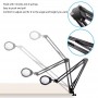 Kính lúp công nghiệp gắn bàn có đèn TERINO DE-27B (phóng đại 10X và 20X, Led, màu đen) - Hàng chính hãng 4