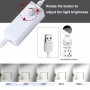 Kính lúp công nghiệp gắn bàn có đèn TERINO DE-27W (phóng đại 10X và 20X, Led, màu trắng) - Hàng chính hãng 3