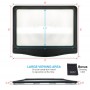 Kính lúp đọc sách cỡ lớn (12 Anti-Glare Dimmable LEDs) (Hãng Magnipros- Mỹ) 6
