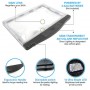 Kính lúp đọc sách cỡ lớn (12 Anti-Glare Dimmable LEDs) (Hãng Magnipros- Mỹ) 1