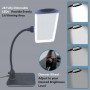 Kính lúp cao cấp để bàn đọc sách, đọc điện thoại Magnipros 1819+CP (4X, có đèn led chống chói và giảm mỏi mắt, có thể để bàn hoặc kẹp bàn) (Hãng Magnipros- Mỹ) 8