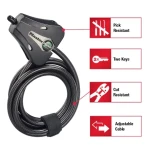 Khóa dây cáp có thể điều chỉnh Python™ Model 8418D 2