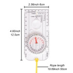 La bàn cầm tay Terrinox CP-3A  (Dạ Quang, thước đo) - Hàng chính hãng 6